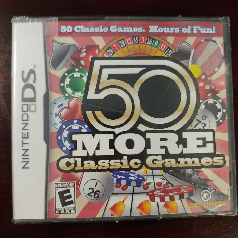 50 more classic games Nintendo DS new